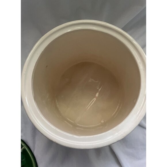 Vintage McCoy Humpty Dumpty Cookie Jar Lid Featuring Animal Motifs Ceramic Rare - Picture 14 of 16